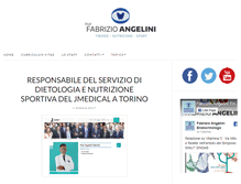 Tablet Screenshot of fabrizioangelini.it